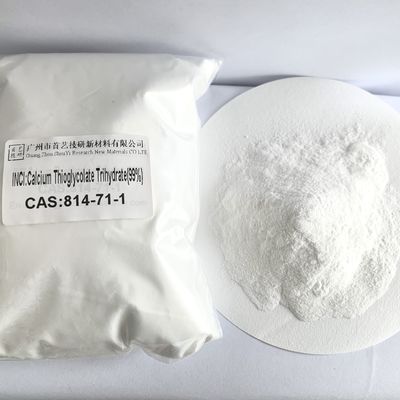 food additive Calcium Thioglycolate Trihydrate High Stability Room Temperature Storage