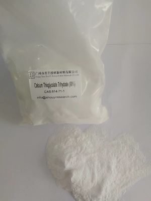 Calcium Thioglycolate Raw Chemical Materials pH 6.5-7.5 CAS 814-71-1