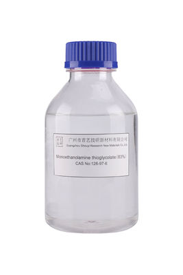 83% Monoethanolamine Thioglycolate C4H11NO2S Molecular Formula Boiling Point 128-130.C