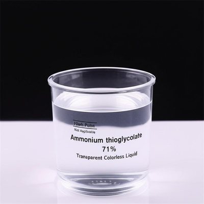 Flash Point Not Applicable Ammonium thioglycolate 71% Transparent Colorless Liquid