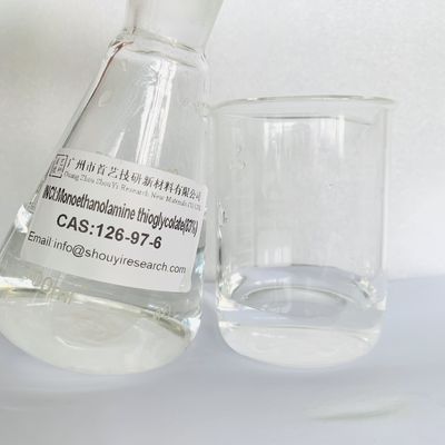 83 Ethanolamine Thioglycolate C4H11NO2S Colorless Liquid Water Soluble