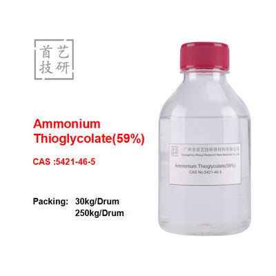 Ammonium Thioglycolate 59% Perm Colorless Liquid Viscosity 30-50 Cps
