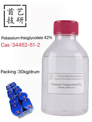 Potassium Thioglycolate 42% Colorless Liquid With Density 1.25g/cm3