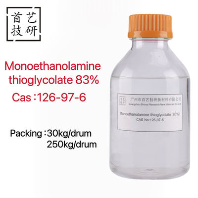 Stable Monoethanolamine Thioglycolate Liquid For Textile Dye Industry Soluble In Water As A Reducing Agent Hair Relaxer