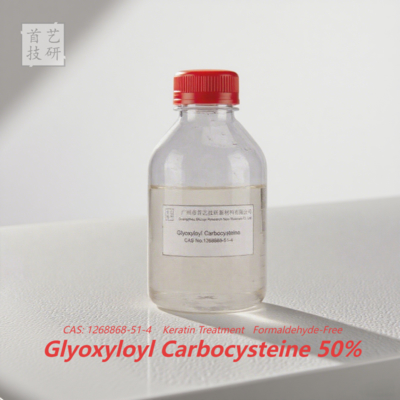 Glyoxyloyl Carbocysteine 50% for Straightening Hair Density 1.27-1.37g/ml Professional Hair Straightening Formula