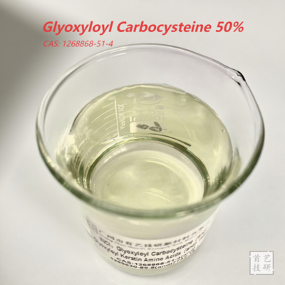 Stable Under Normal Conditions Glyoxyloyl Carbocysteine for Hair Repair