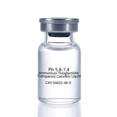 Ph 5.8-7.4 Ammonium Thioglycolate Transparent Colorless Liquid CAS 5421-46-5