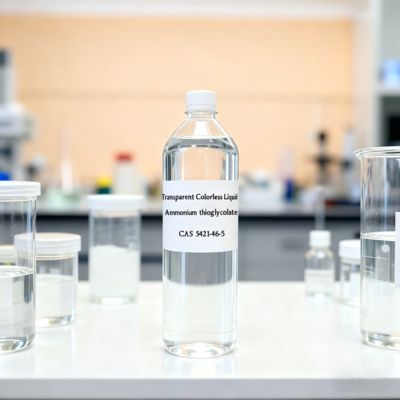 Transparent Colorless Liquid ammonium thioglycolate 59% for customer requirements CAS 54421-46-5