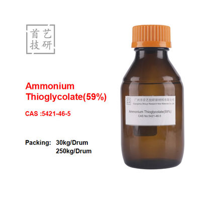 Ammonium Thioglycolate 59% Hair Care Reducing Agent Liquid Non Hazardous Slight Odor Perm