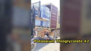 Loading moment of Potassium Thioglycolate 42% trade order